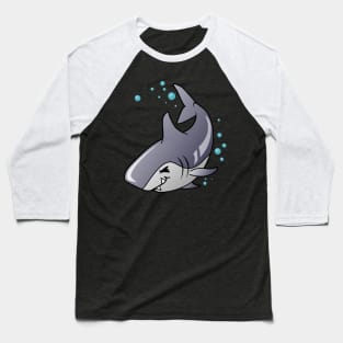 Kawaii Shark Baseball T-Shirt